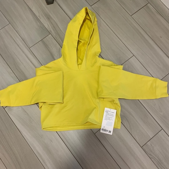 Lululemon All Yours Cropped Hoodie * Soleil - Picture 6 of 6